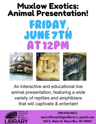 Muxlow Exotics: Animal Presentation!