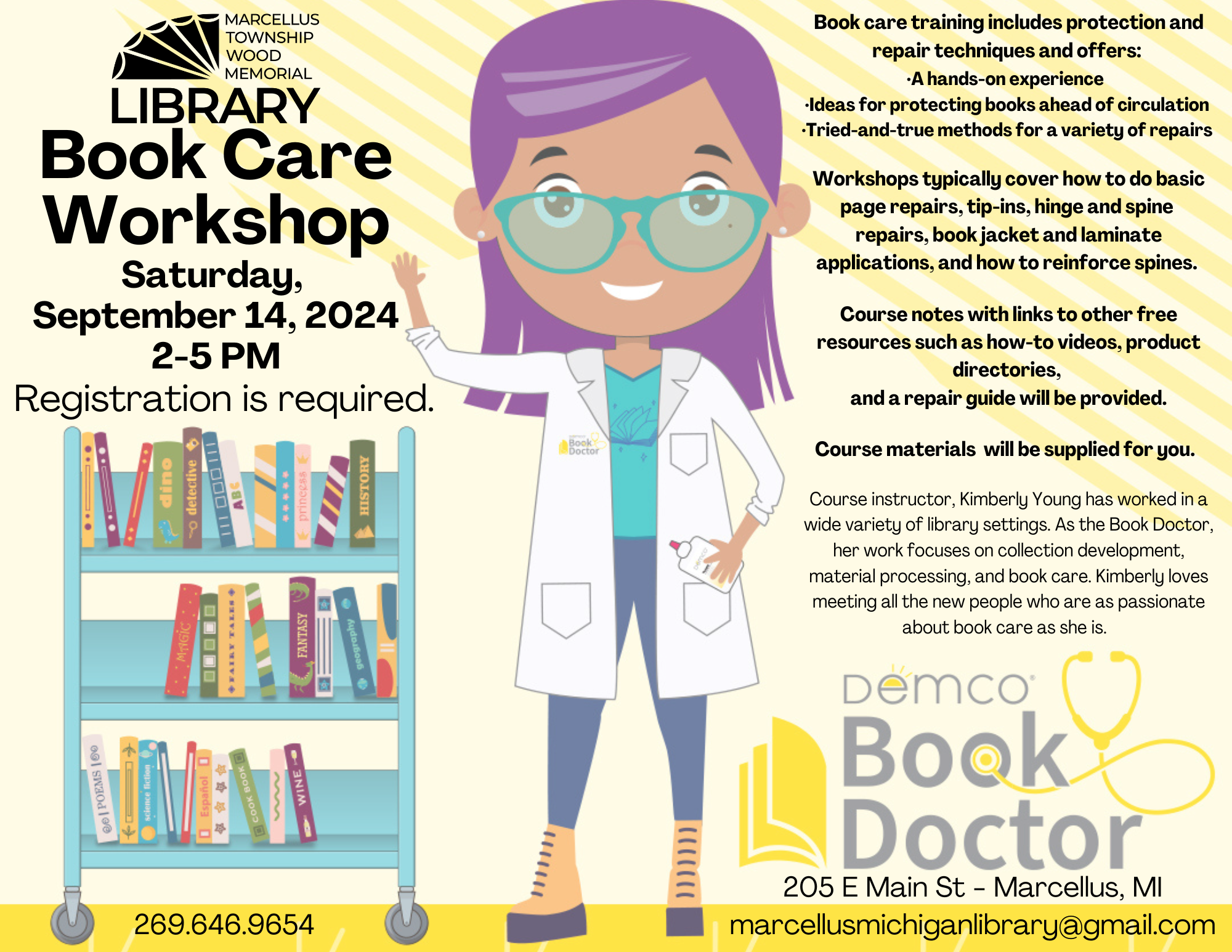 Book Doctor Care & Repair Workshop