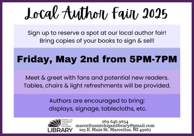 Local Author Fair 2025