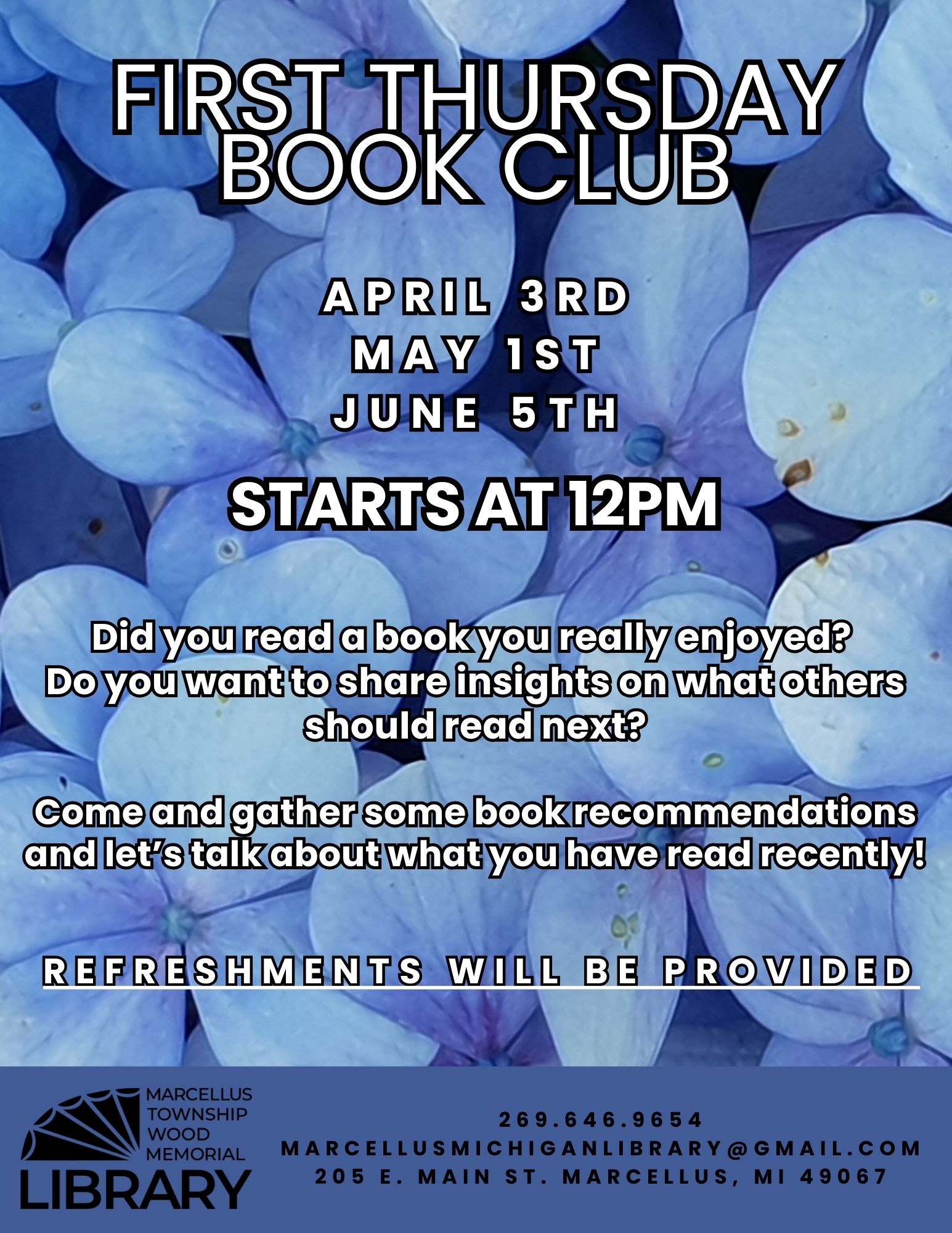 First Thursday Book Club April-June 2025.jpg